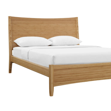 Willow Queen Platform Bed, Caramelized