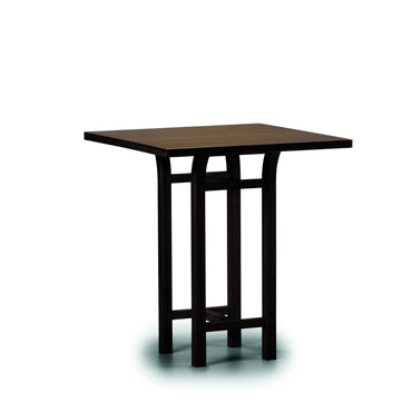 Tulip Bar Height Table, Black Walnut