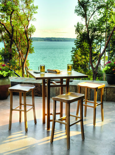 Tulip Bar Height Table, Caramelized