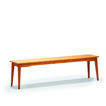 Currant Long Bench, Caramelized
