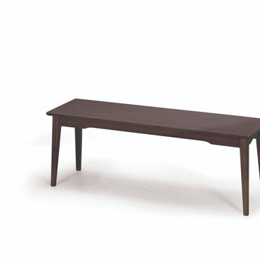 Currant Short Bench, Black Walnut