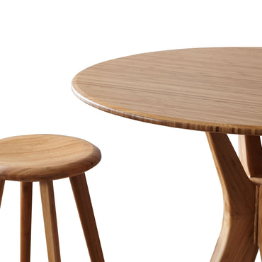 Mimosa 30" Bar Height Stool, Caramelized, (Set of 2)