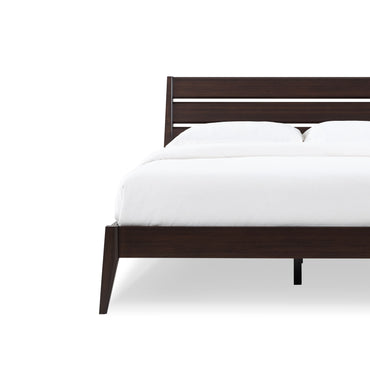 Sienna Queen Platform Bed, Mocha