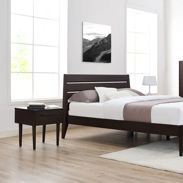 Sienna Five Drawer Chest, Mocha