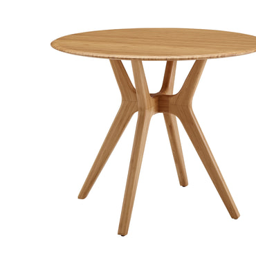 Sitka 36" Round Dining Table, Caramelized
