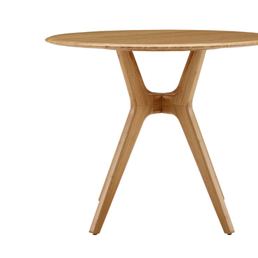 Sitka 36" Round Dining Table, Caramelized