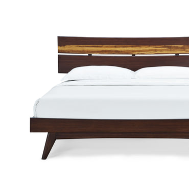 Azara Eastern King Platform Bed, Sable