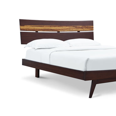 Azara Eastern King Platform Bed, Sable