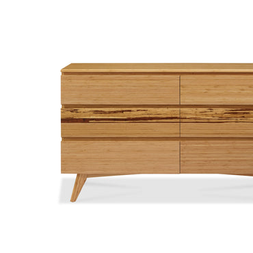 Azara Six Drawer Dresser, Caramelized