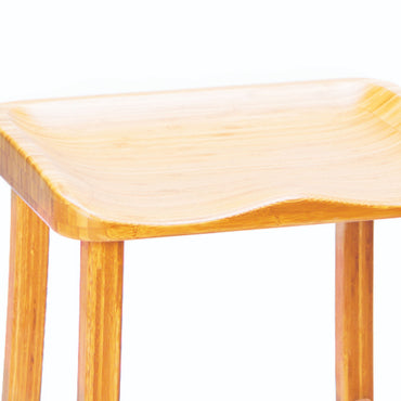 Tulip 30" Bar Height Stool, Caramelized, (Set of 2)