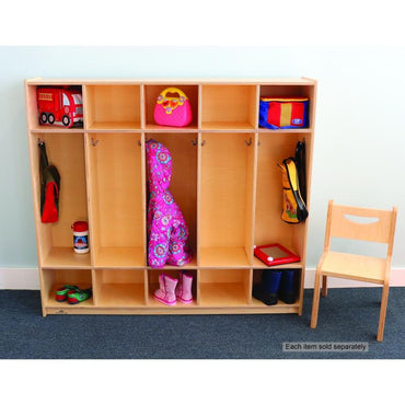 Five Section Coat Locker - WB0112