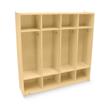 Four Section Coat Locker - WB0128