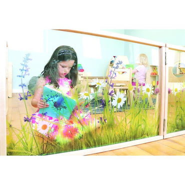 Nature View Room Divider Panel 36-in Wide - WB0260