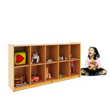 10 Cubby Backpack Storage - WB1672
