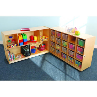 20 Tray Fold and Roll Storage Cabinet - WB3252