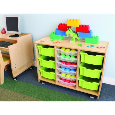 Whitney Plus Green Tray Storage Cabinet - CH0284