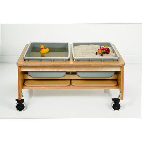 Whitney Plus Two Tub Sand And Water Table - CH4049