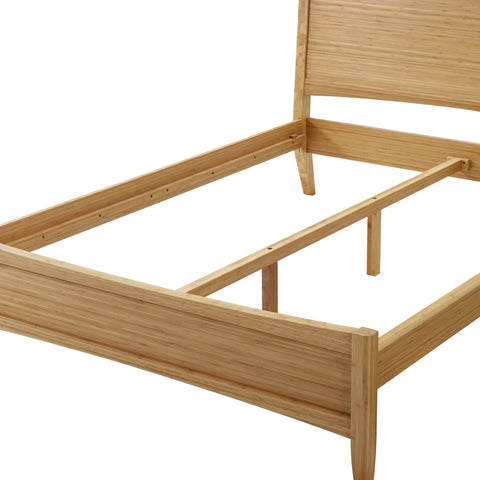 Willow Queen Platform Bed, Caramelized
