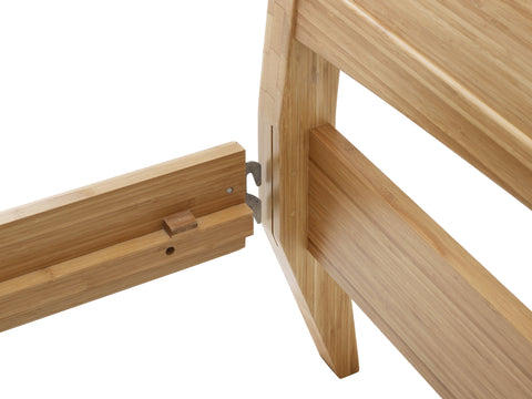 Willow Queen Platform Bed, Caramelized