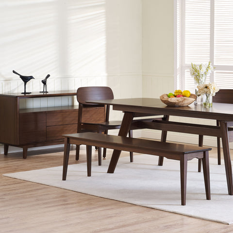 Currant 72 - 92" Extendable Dining Table, Black Walnut