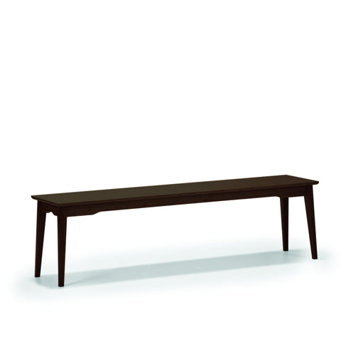 Currant Long Bench, Black Walnut