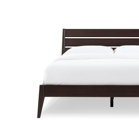 Sienna Eastern King Platform Bed, Mocha