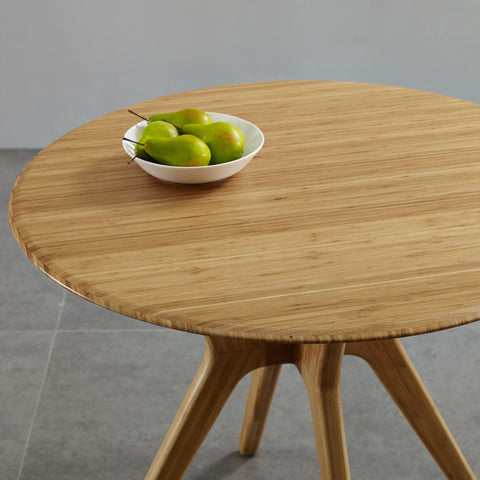 Sitka 36" Round Dining Table, Caramelized
