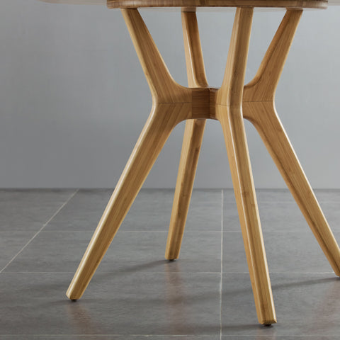 Sitka 36" Round Dining Table, Caramelized