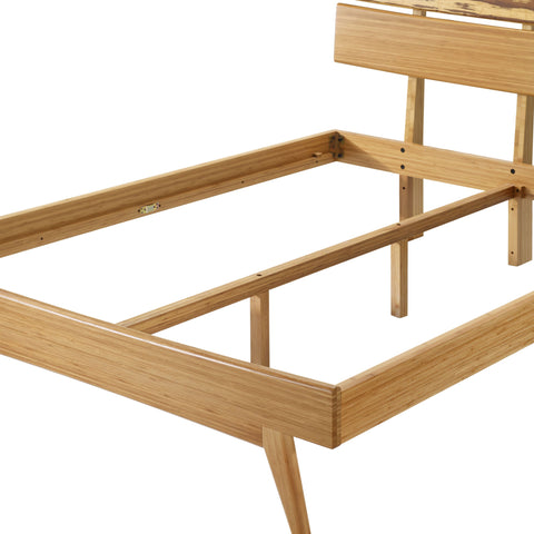 Azara Queen Platform Bed, Caramelized