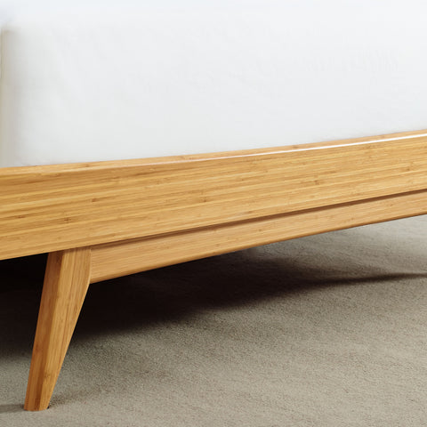 Azara Eastern King Platform Bed, Caramelized