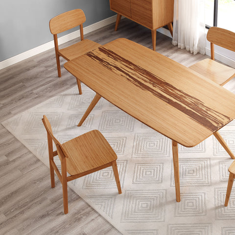 Azara Dining Table, Caramelized