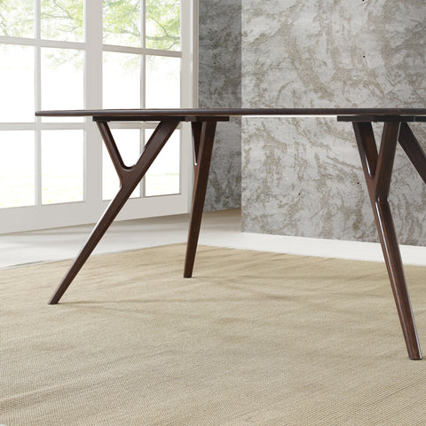 Azara Dining Table, Sable