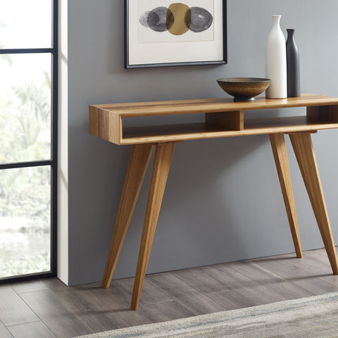Azara Console Table, Caramelized