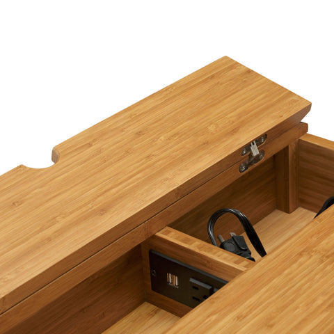 Jasmine Writing Desk, Caramelized