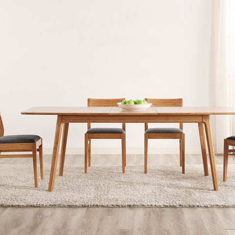 Laurel 64 - 84" Extendable Dining Table, Caramelized