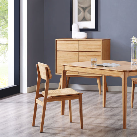 Mija Laurel 50 - 68" Extendable Dining Table, Caramelized