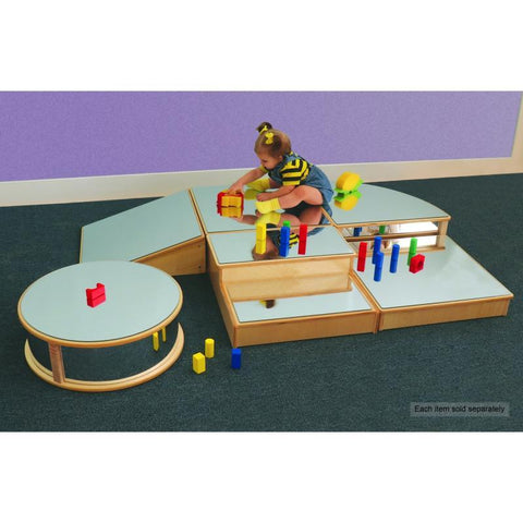 Low Square Infant Floor Mirror - WB0206
