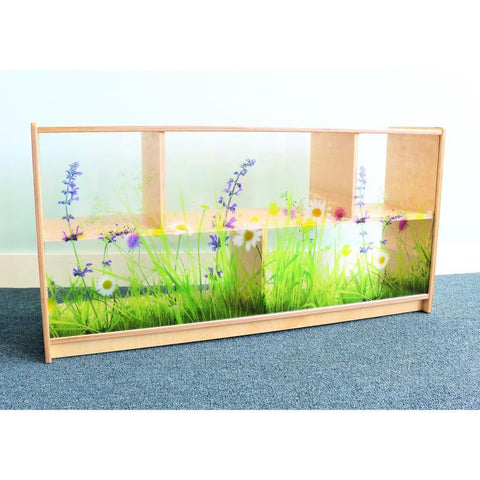 Nature View Acrylic Back Cabinet 24-in - WB0247