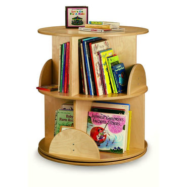 Two Level Book Carousel - WB0502R