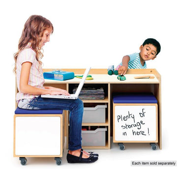 STEM Activity Desk And Mobile Bin Set - WB1679