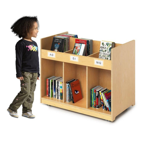 Mobile Library Book Cabinet - WB1821