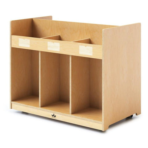 Mobile Library Book Cabinet - WB1821