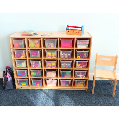 Cubby Storage Cabinet With 25 Trays - WB3225
