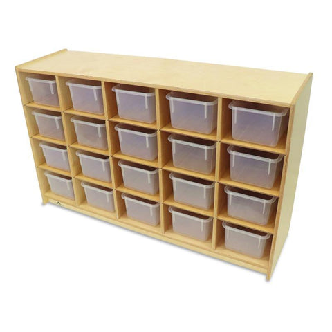 Cubby Storage Cabinet With 20 Trays - WB3251