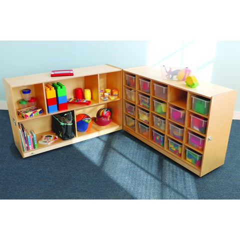 20 Tray Fold and Roll Storage Cabinet - WB3252