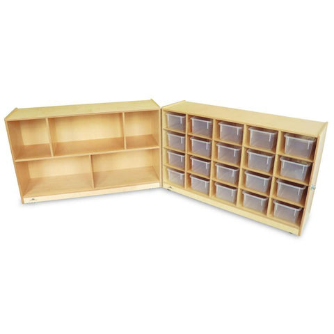 20 Tray Fold and Roll Storage Cabinet - WB3252