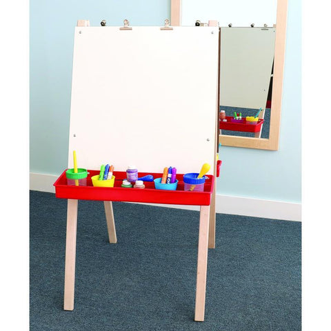 Adjustable Double Easel With Dry Erase Boards - WB6800