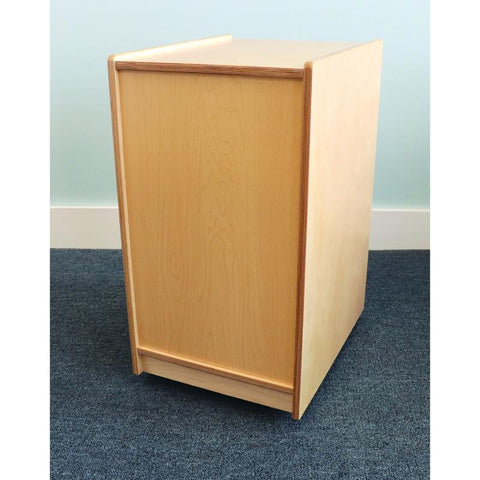 Clear Tray Single Storage Cabinet - WB7001
