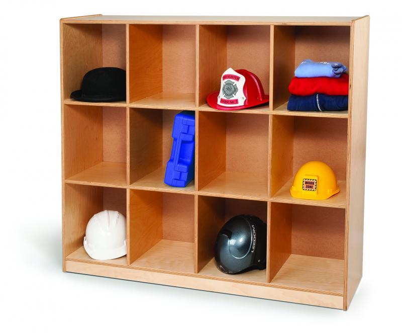 12 Cubby Backpack Storage Cabinet - WB9982