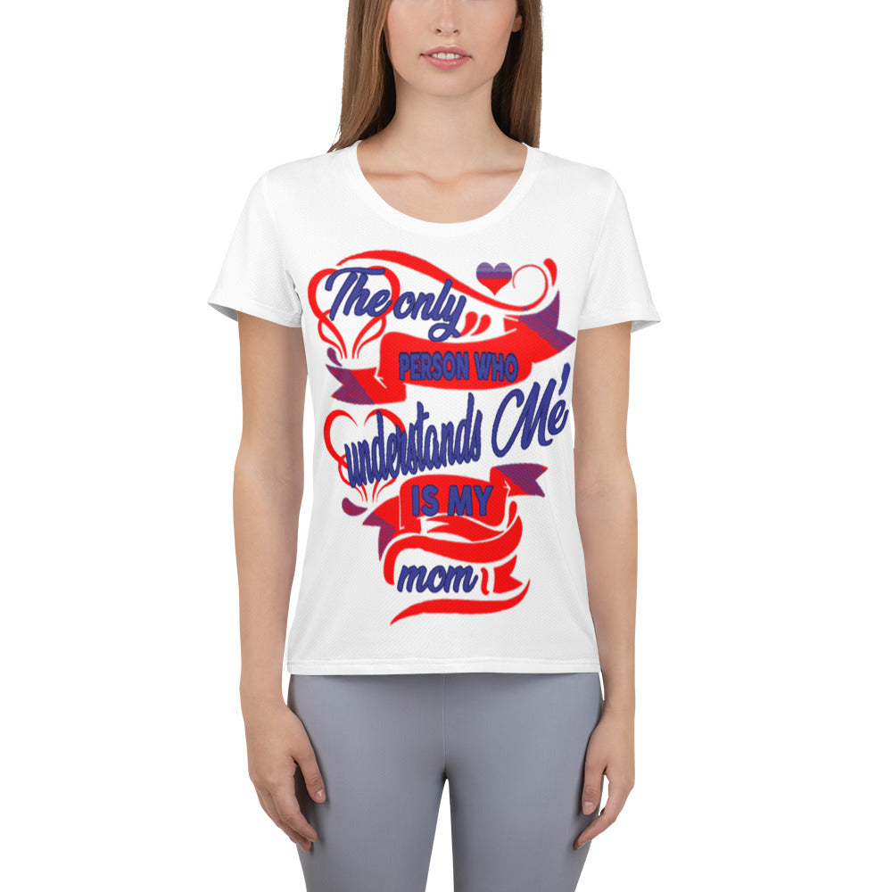 All-Over Print Women's Athletic T-shirt